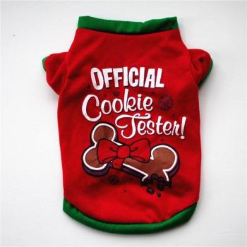 Camiseta de algodón para cachorros