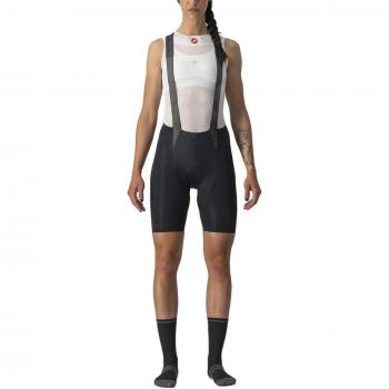Salopette Castelli Free Aero Rosso Corsa nero grigio scuro donna