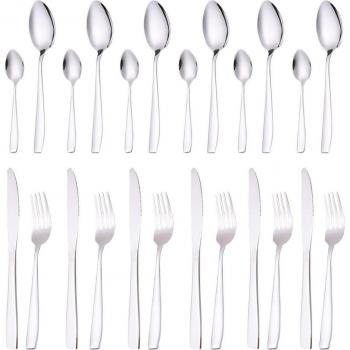 24-Piece Kitchen Utensil Set with Stylish Wooden Case