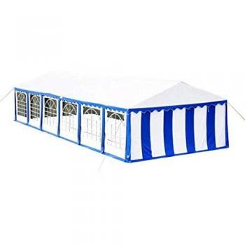 VidaXL Tenda da Giardino 6x12 m Blu