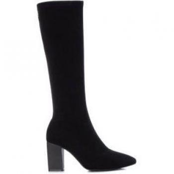 Xti Women's Black Zip-Up Boots