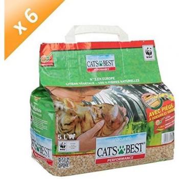 Cat's Best Litière Végétale Compacte – 5 L