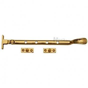 Casement Stay Finish: Satin Nickel, Height 20.32 cm