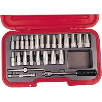 Kennedy 25 Piece 3/8 Square Drive Deep Socket Set