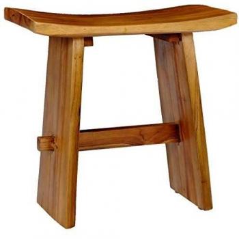 Teak Wood Stool vidaXL
