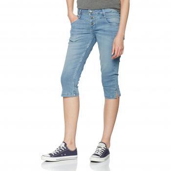 Bermuda Timezone Kairi 3/4 para Mujer, Azul (Summer Blue Wash 3013)