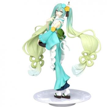 Figura de PVC Hatsune Miku 21 cm – Inspirada en el Parfait Matcha Green Tea