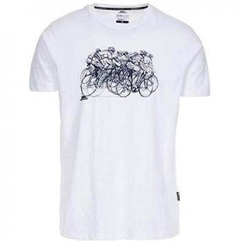 T-Shirt Trespass Wicky II 2XL Hombre Blanco