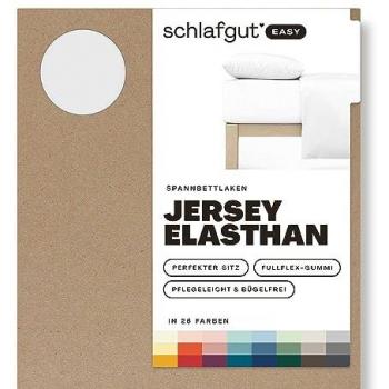 Schlafgut Spannbettlaken »EASY Jersey Elasthan«, MADE IN