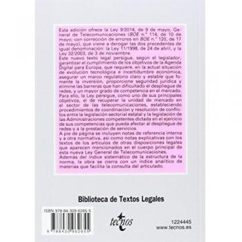 Nueva Ley General de Telecomunicaciones