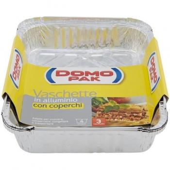 Vaschette Domopak 1 litro 4 porzioni