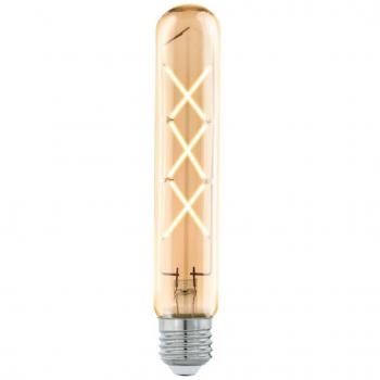 LED-Leuchtmittel Eglo LED Filament Leuchtmittel Röhre T30 4W = 32W E27 Gold 350lm extra