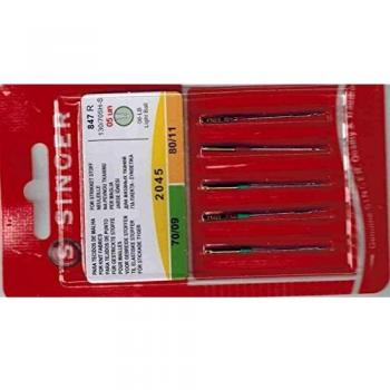 Jerseynadel 2045 Mix 5‑Set – Metall/Silber