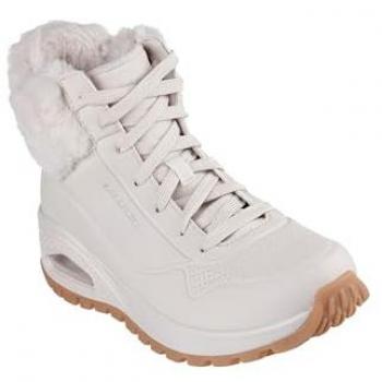 Skechers Stivaletti Donna Uno Rugged Fall Air Off White