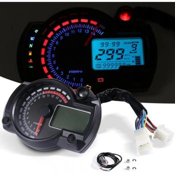 Compteur de vitesse LCD 7 couleurs pour Moto