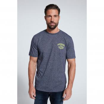 T-shirt blu con scollo a girocollo mezze maniche uomo L JP1880