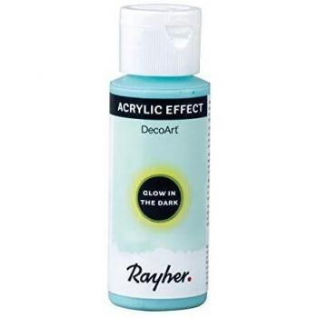 Peinture fluorescente phosphorescente acrylique