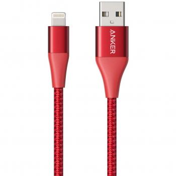 Anker PowerLine+ II Lightning Cable, MFi Certified for Flawless Compatibility with iPhone XS/XS Max/XR/iPhone X / 8/8 Plus / 7/7 Plus / 6/6 Plus