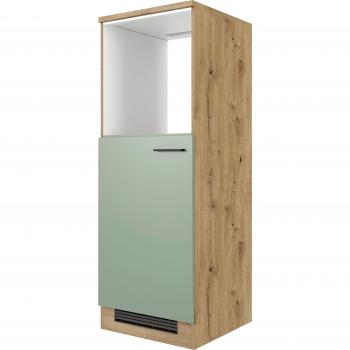Flex‑Well Kompakt: Backofen/Kühlumbau „Cara“, Einzelstück, 60 × 169 × 60 cm, mit hochgelegener Nische für Ein