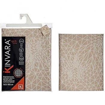 Nappe Jacquard Abstracto Rouge (140 x 180 cm)