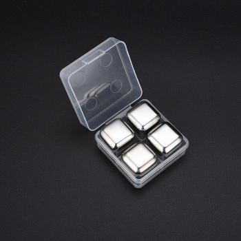 Glaçons en Acier Inoxydable 8pcs