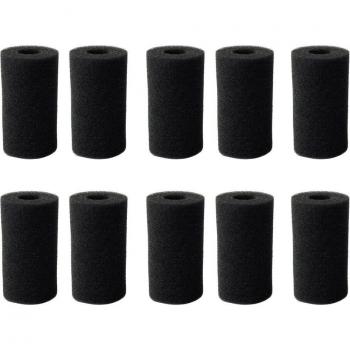 Filtre à eau propre pour aquarium, pack de 10 avec protection en éponge