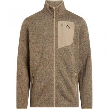 McKINLEY Herren Unterjacke Skeena III M – 3XL, Melange/Brown Smoke