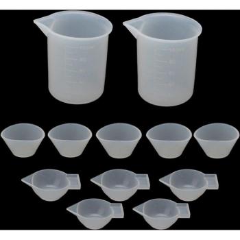 Set de silicone 12 pièces – Moule UV Résine et Bijoux