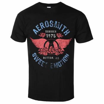 Aerosmith Sweet Emotion Premium Soft Cotton Shirt – Black, L