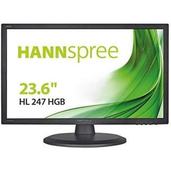 HANNspree HL247HGB 23.6-Inch Hard Glass HDMI Full HD Monitor