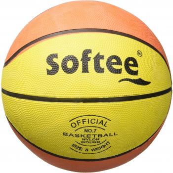 Gelber Softee Nylon Basketball Größe 7