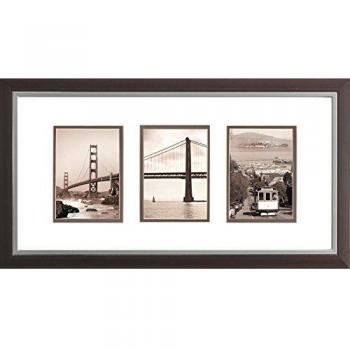 Henzo Frisco Bay Kunststoffgalerie 8083904 3x 10x15 cm dunkelbraun