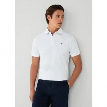 Hackett Polo Uomo Maniche Corti Swim Trim Pallone Bianco S