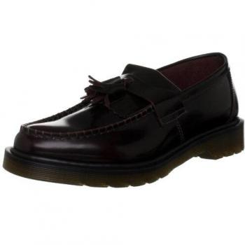 Mocasines Dr. Martens Adrian para mujer, color burdeos, talla 39 EU