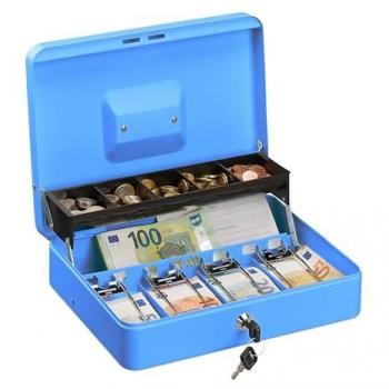 BlueShield Coin Counter – Lockable Travel Box