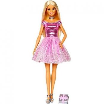 Poupée Barbie Fête d'Anniversaire avec Accessoires