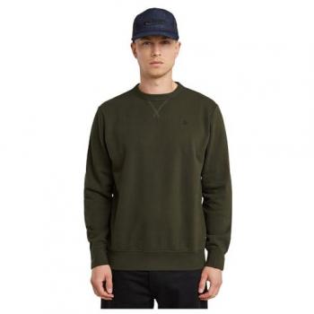 Sudadera Nifous Verde de G‑Star – Corte Recto Sostenible