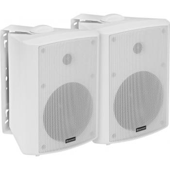 Omnitronic ALP‑6A Set Altoparlanti Attivi Bianco (PA) 45 W