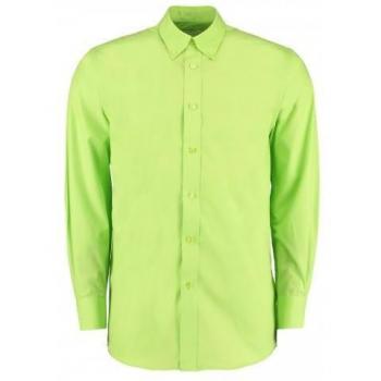 Camicia Kustom Kit Workforce a maniche lunghe per uomo