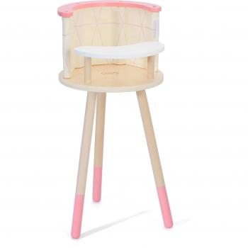 Classic World Chaise Haute pour Jouet Poupée Bébé – Rose (CL50548)