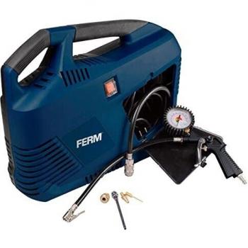 Compressore FERM 1100W per Pneumatici e Aria Compressa