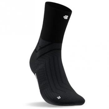 Bauerfeind Sports Run Performance Women’s Mid-Calf Socks (Black)