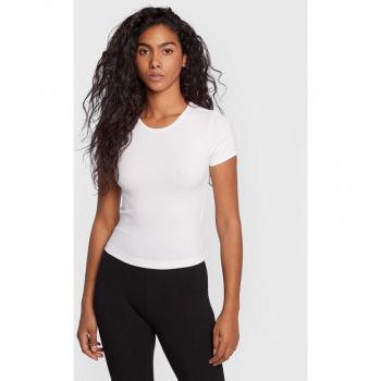 Gina Tricot Weißes Slim Fit T-Shirt 17957