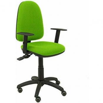 Silla Ayna S Bali Verde Pistacho con Ruedas para Parquet