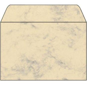 Busta gommata in carta beige C6, 114 x 162 mm