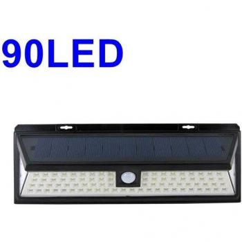 Lámpara de Jardín Solar 90 LED