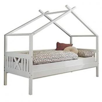 Kinderbett Juletta (Ohne Matratze) – 90 × 200 cm, HTI‑Living, mit Himmel
