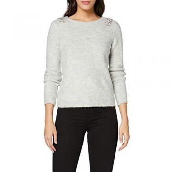 Naf Naf Mbijoux Sweatshirt Grigio X-Large Donna