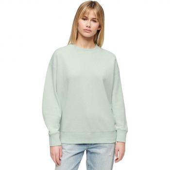 Essential Logo Swirl Sweatshirt in Surf Spray Green