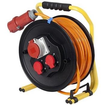 Schwabe 20668 Baustellen‑Kabeltrommel 5G2,5 320 mm Ø